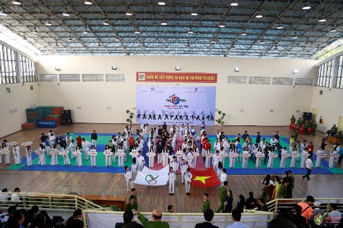 Lễ khai mạc Giải Taekwondo Sinh viên Hà Nội lần thứ I - năm 2016